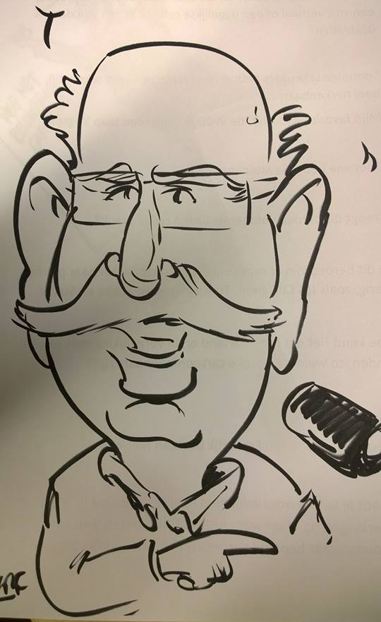 Gemaakt door Cartoonist Kurf